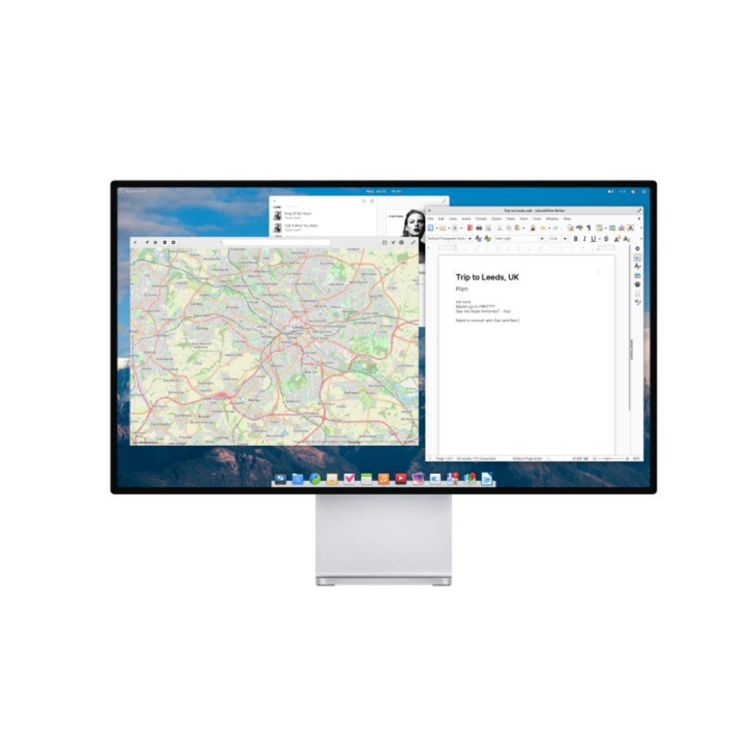 A desktop experience reimagined from the ground up.