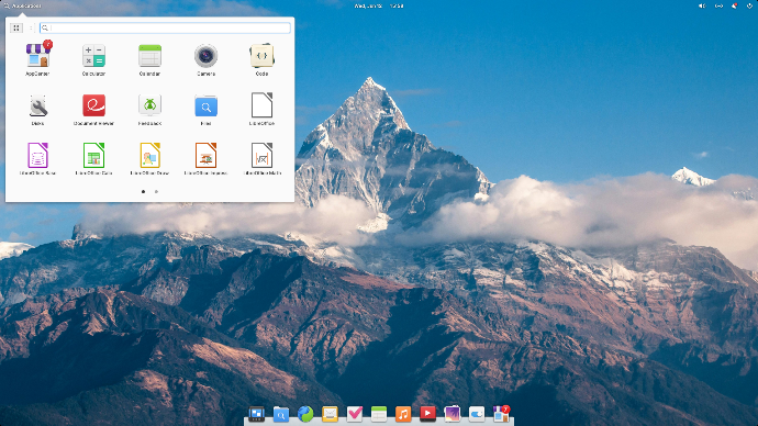 diamOS Simple Desktop